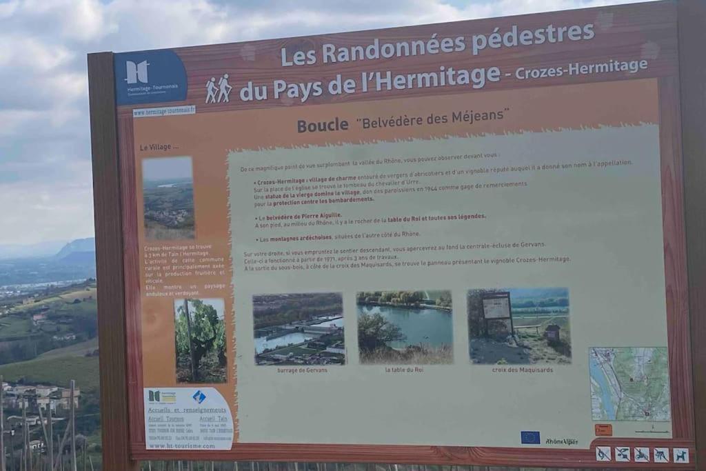 Pres Des Vignes Apartment Crozes-Hermitage Exterior photo
